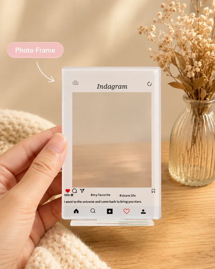 Mini Insta Themed Photo Frame